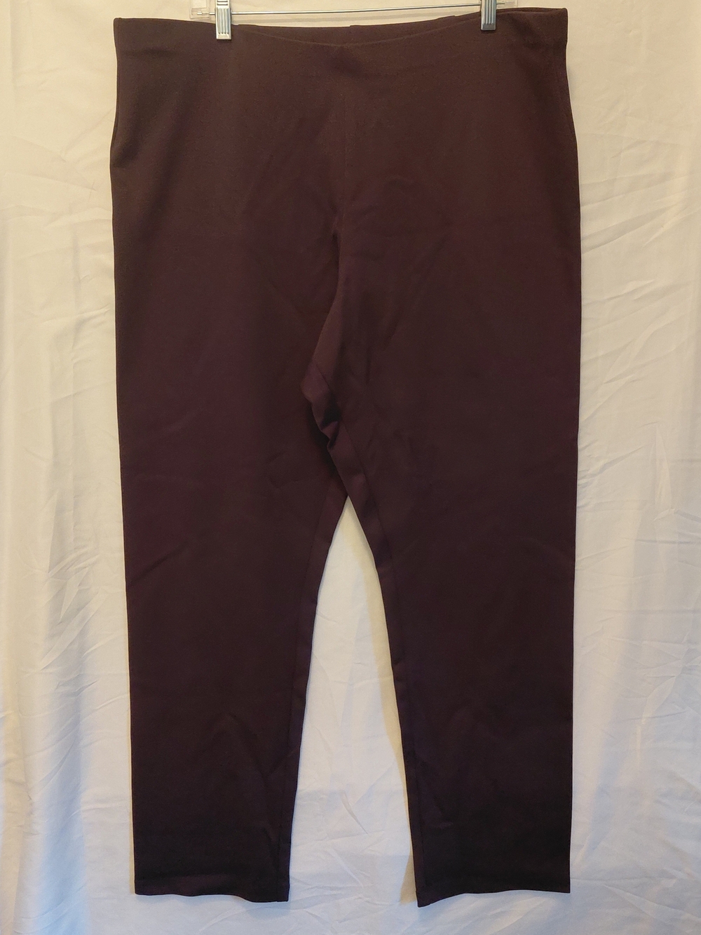 Men's Stretch Casual Pants - Dark Plum